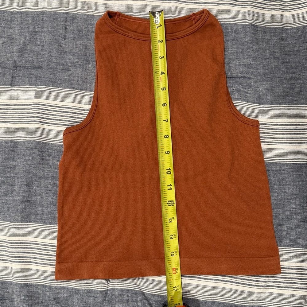 Free People Intimately Hayley Brami Terracotta Tank Top - Picture 4 of 7
